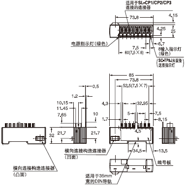 SC-T8J/TP8J SC-T8J-P